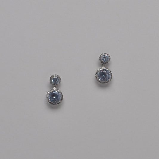 Silver Circle Earrings