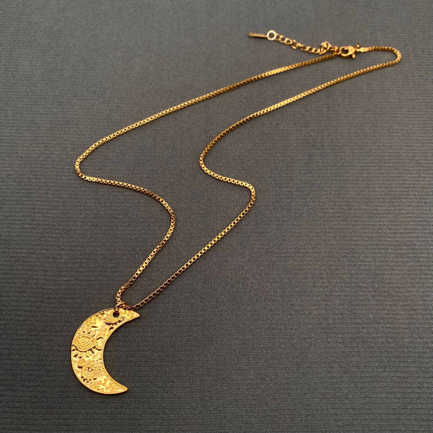 Eye See The Moon Necklace