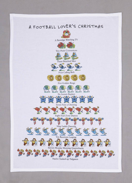 A Football Lover's Christmas Kitchen Towel - DAVID PRICE