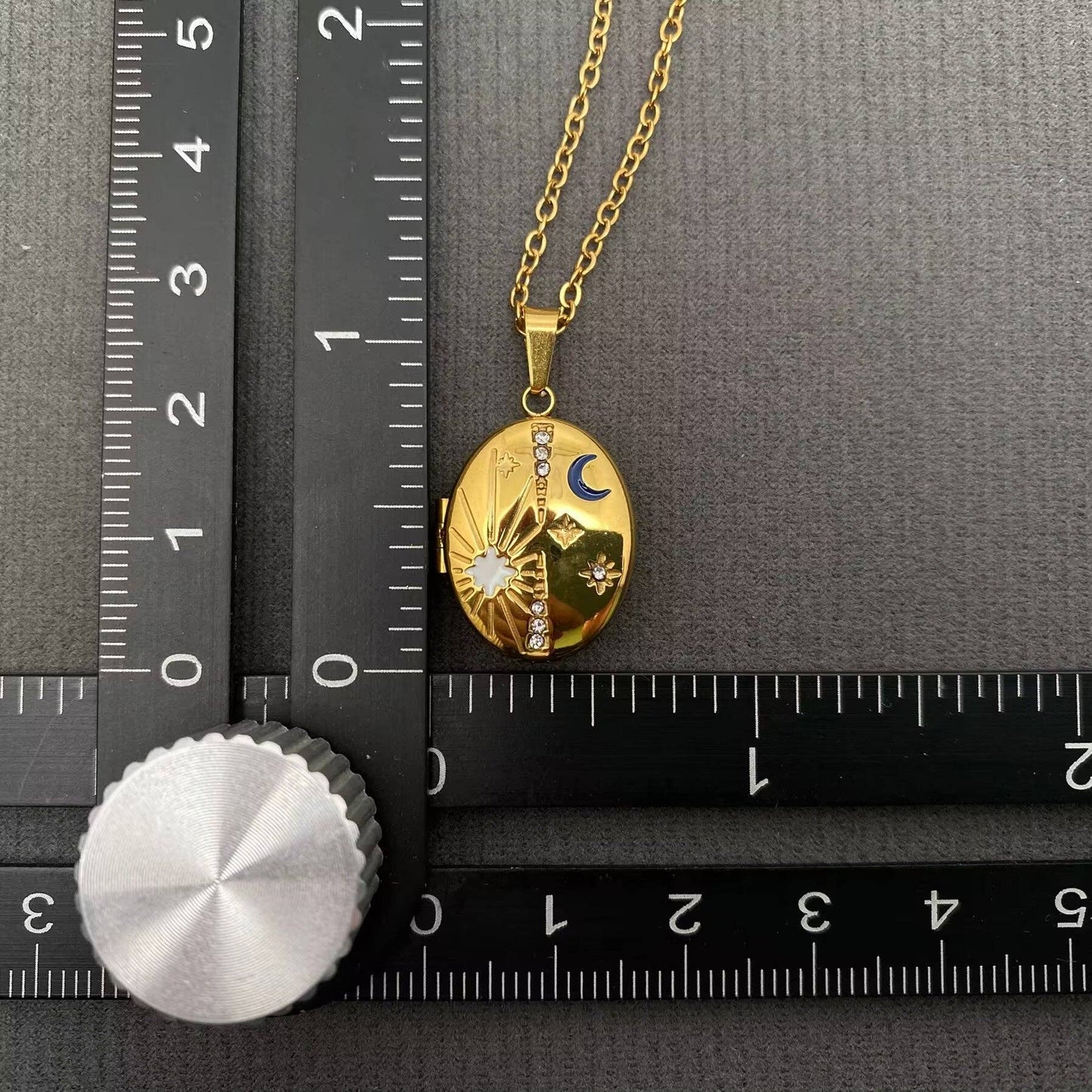 Night Sky Locket Necklace