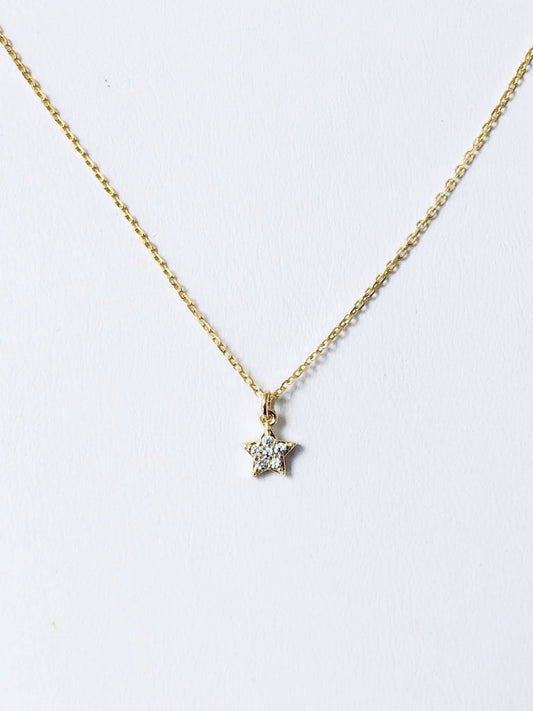 CZ Star Necklace