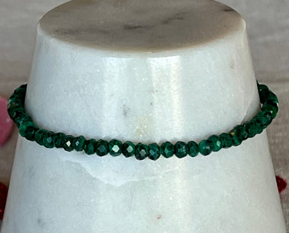 Faceted Stone Bracelets