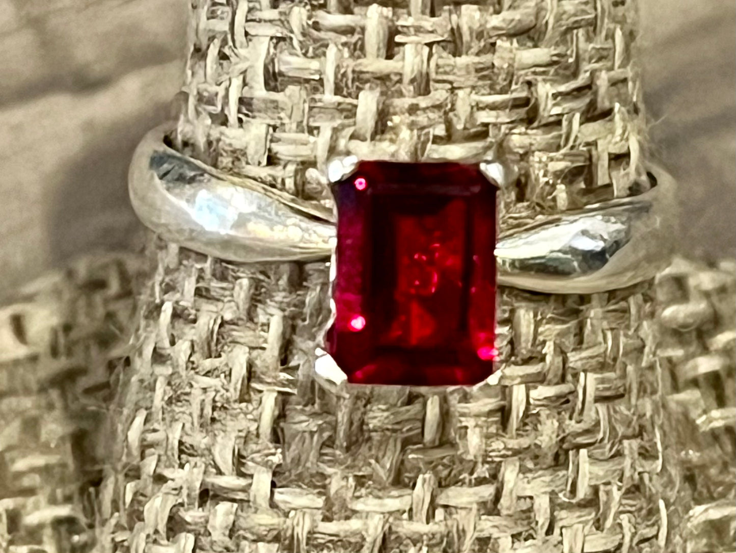 Red-y for the day Ring