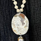 Simon Sebbag - Star Cut Fossil Necklace with Jasper Pendant