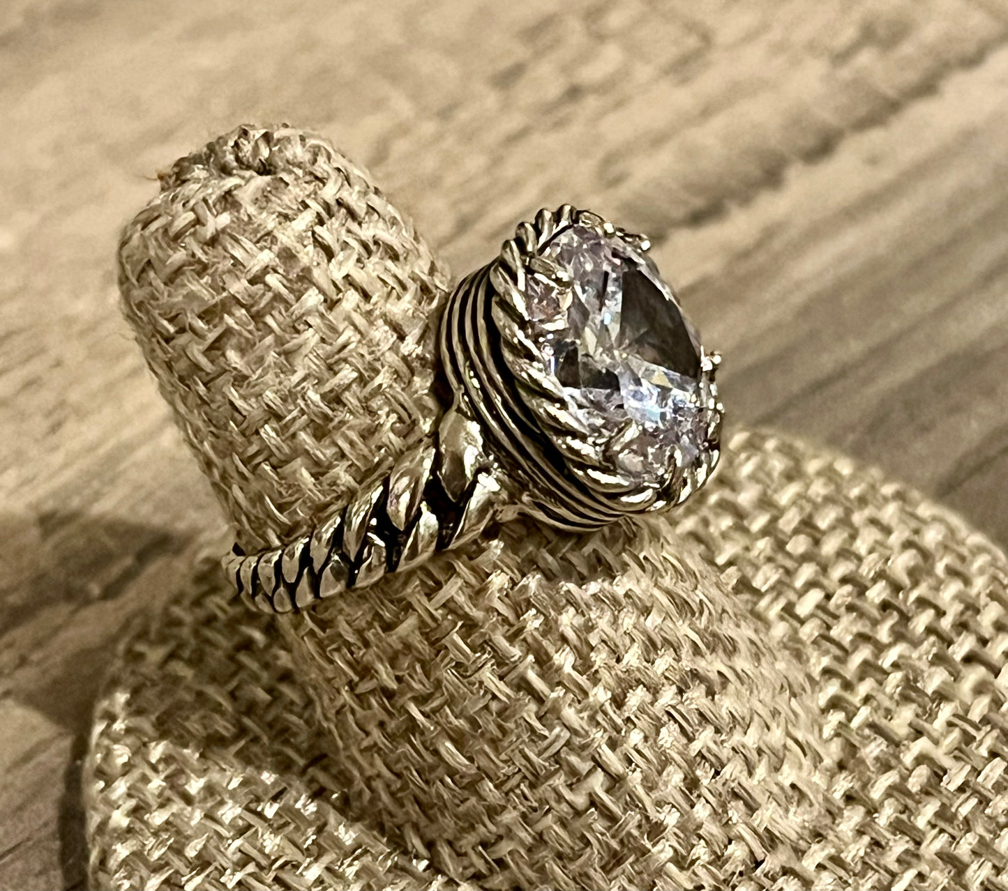 Large Solitaire Ring