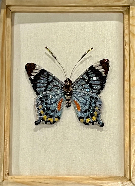 Trovelore - Fluted Swallowtail Beaded Art