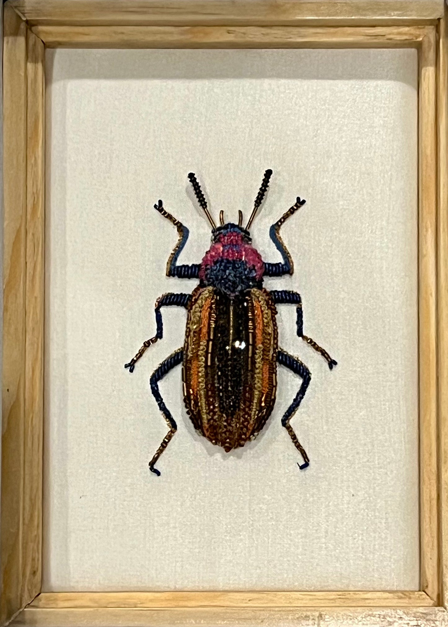 Trovelore - Eucrytus Glorious Beetle Beaded Art
