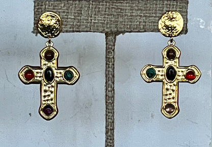 Sign of the Cross Earrings