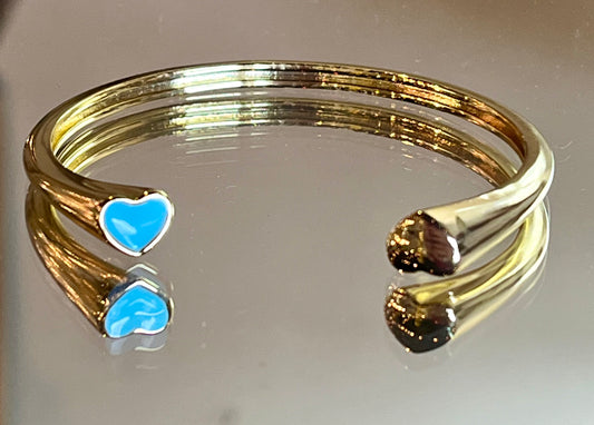 Heart To Heart Cuff Bracelet