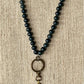 French Kande - Black Jasper with Charles IV Coin