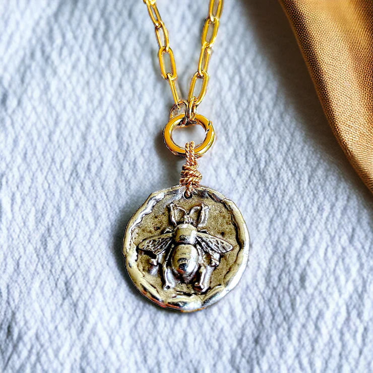 Earth Grace Bee Necklace