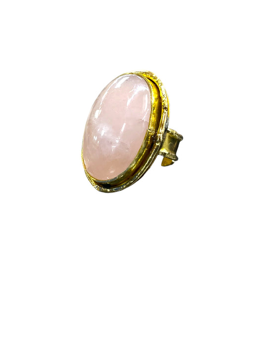 Pink Oval Ring
