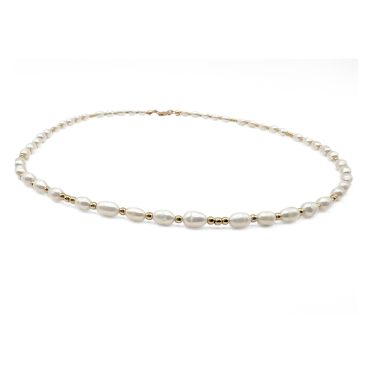 Erin Gray - Dainty Pearl Necklace