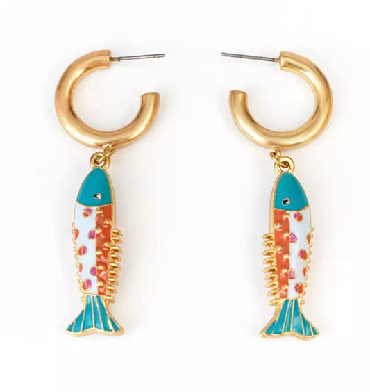 Fish It Out Earrings