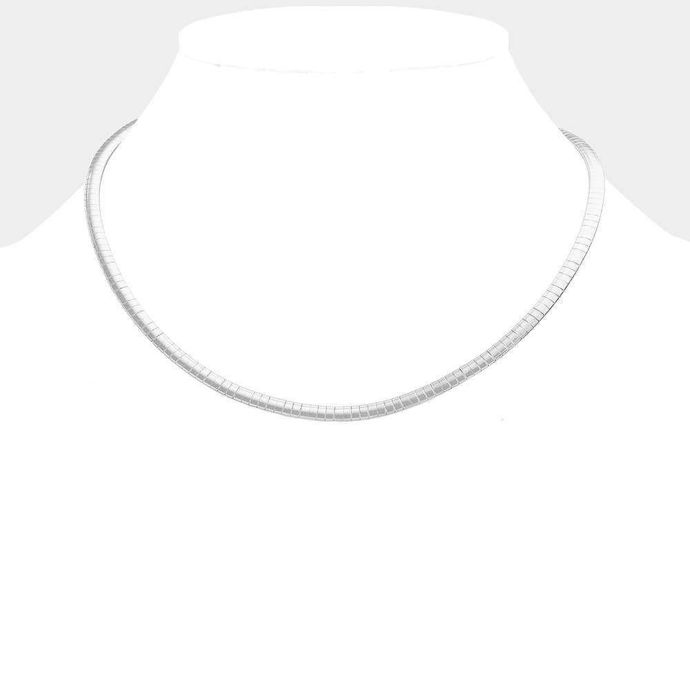 16 Inch Omega Chain Necklace