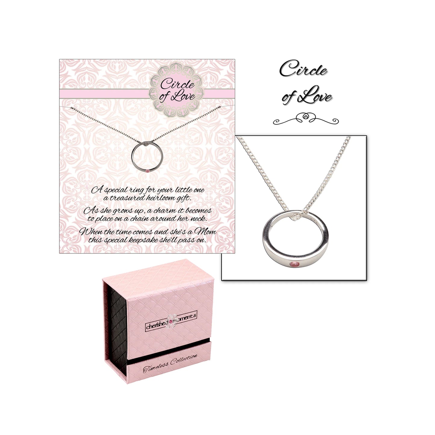Circle of Love Ring and Necklace - Girl