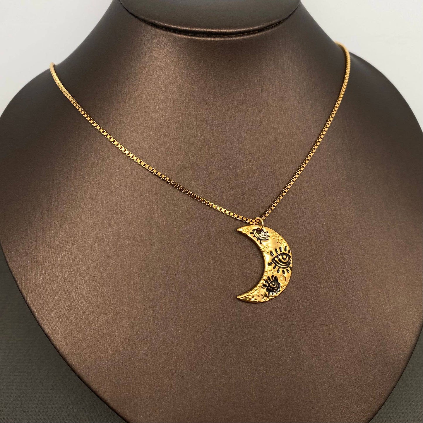 Eye See The Moon Necklace
