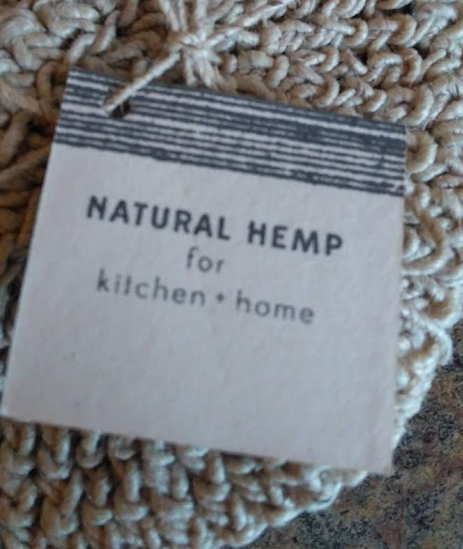 Hemp Kitchen Scrubber Set