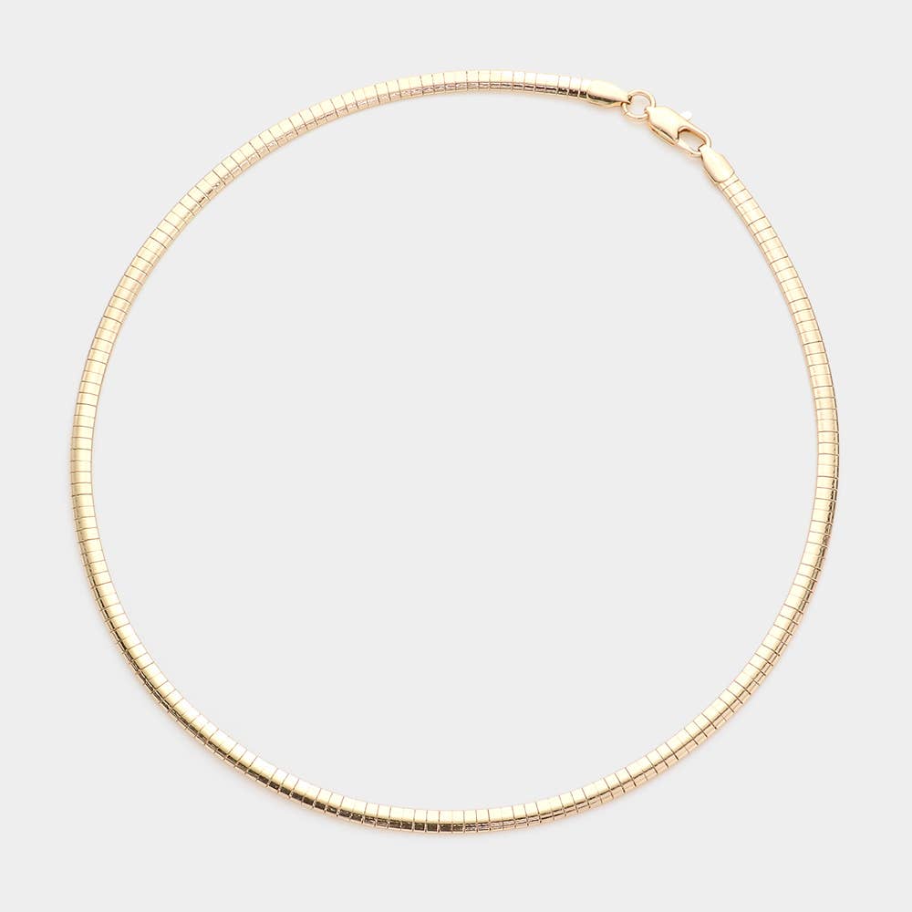 16 Inch Omega Chain Necklace