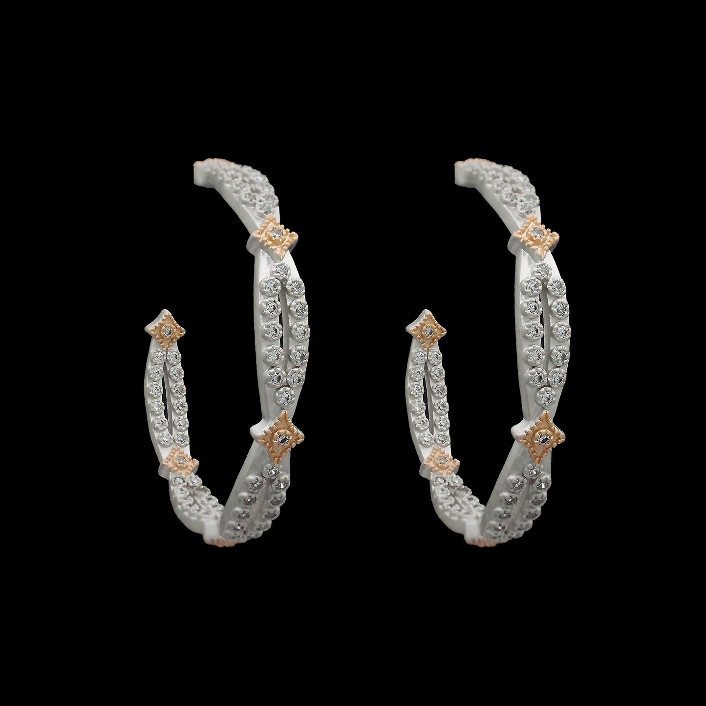 Be-Je - Criss Cross Hoops