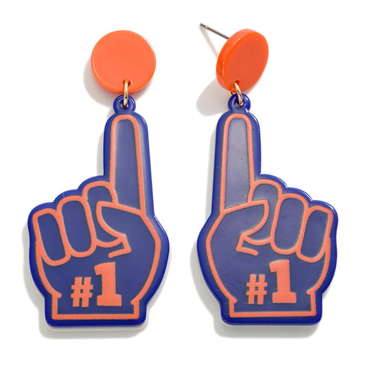 #1 Fan Earrings