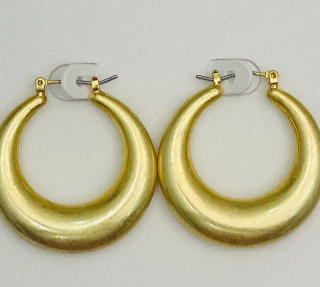 Bubble Style Hoop Earrings