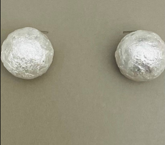 Mache' Pearl Earrings