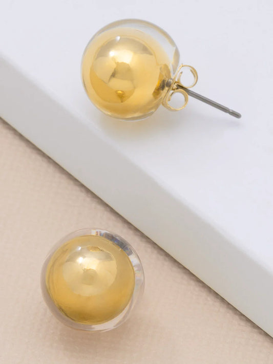 Crystal Ball Earrings