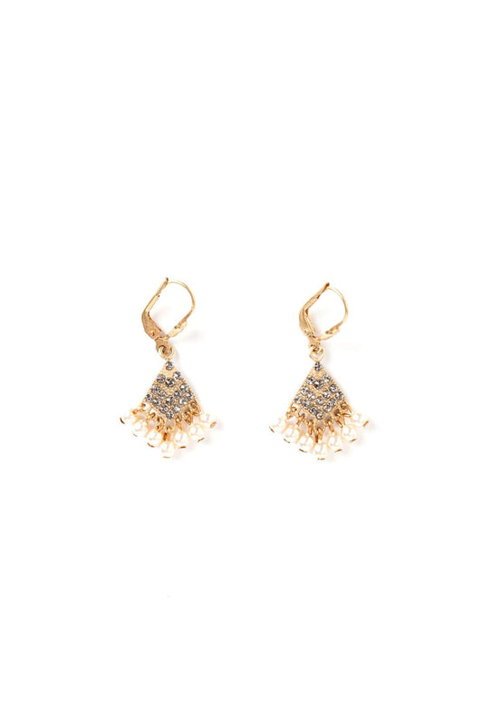 Lace Fan Earrings