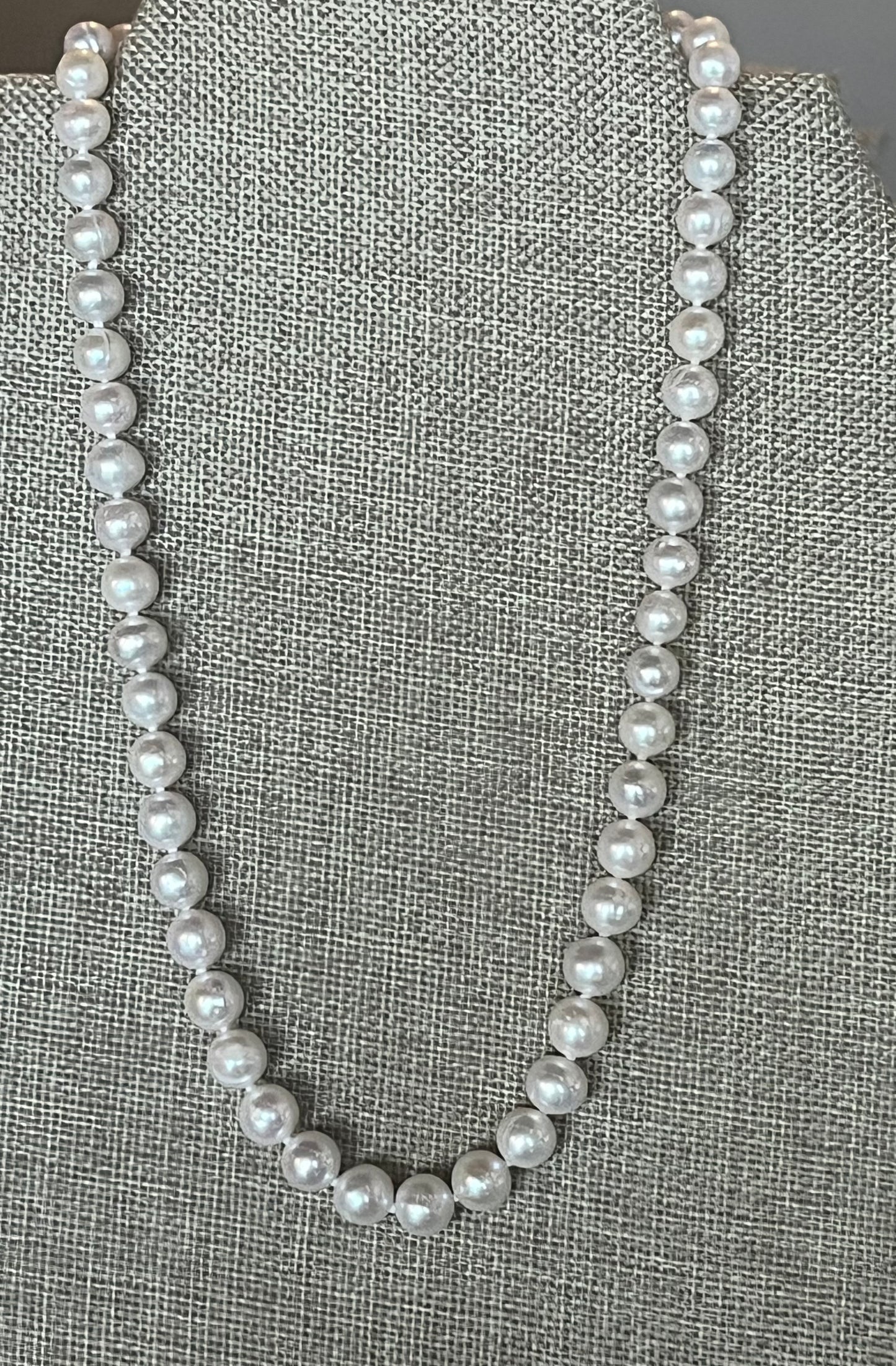 6mm Pearl Necklace - 17"