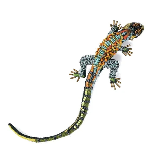 Trovelore - Caiman Lizard Brooch