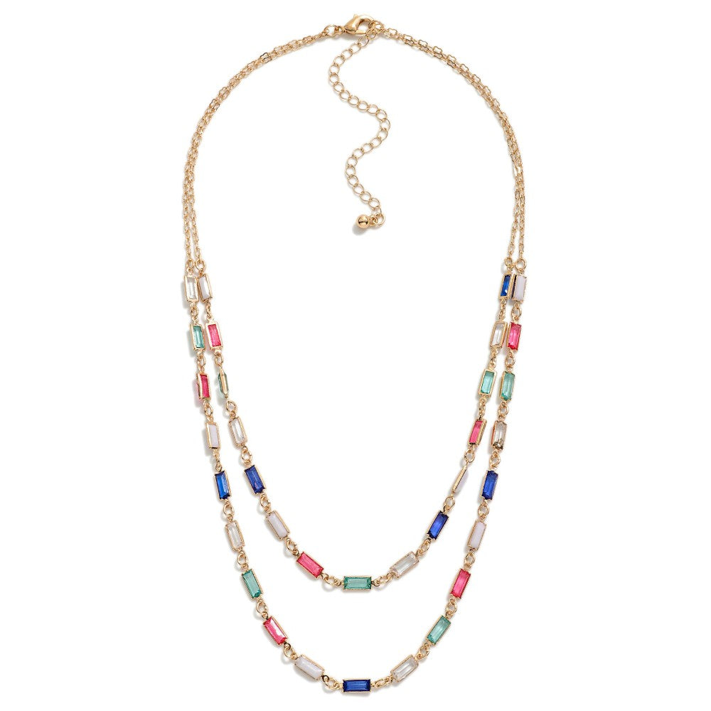 Linked In Layered Necklace