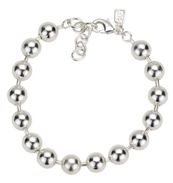 Foundry Ball Bracelet - Silver Plate