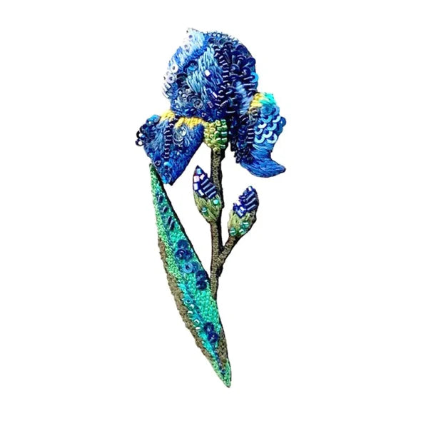 Trovelore - Wild Iris Brooch