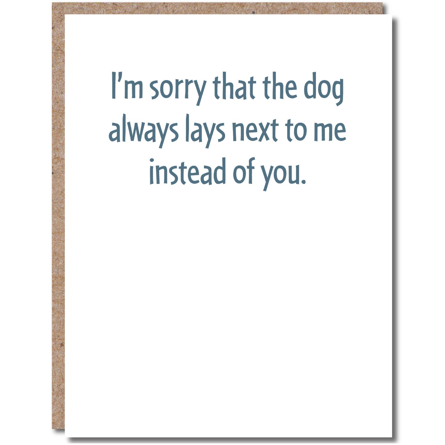 Greeting Card - Dog
