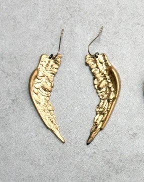 Angel Wing Earrings - 2 Colors