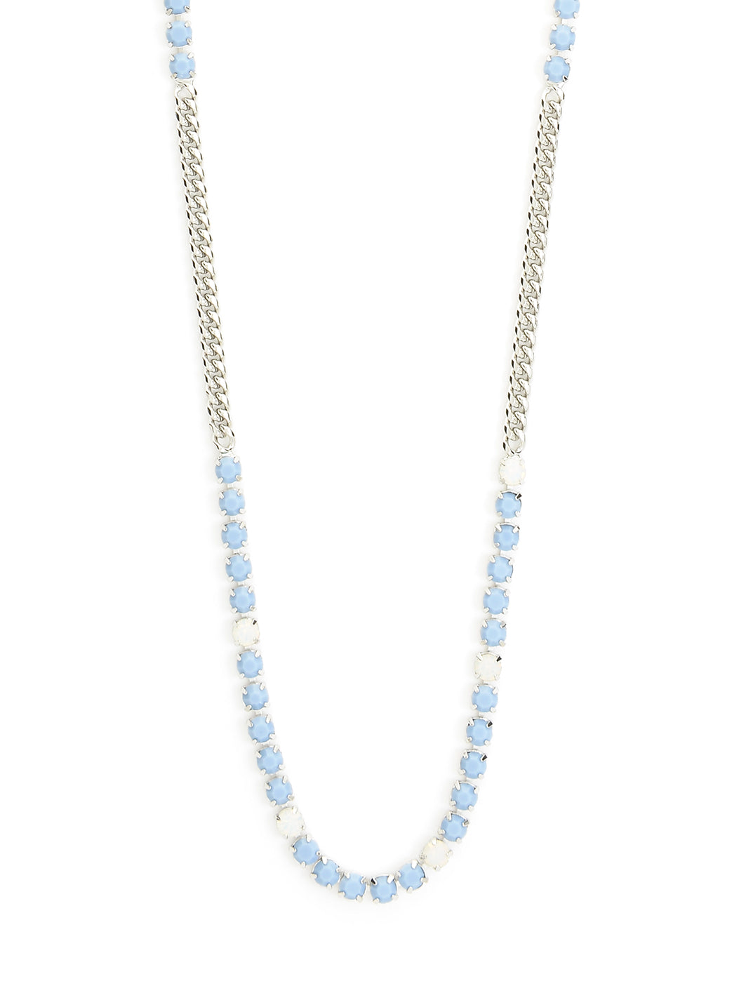 Silver and Pastel Necklace - 2 colors