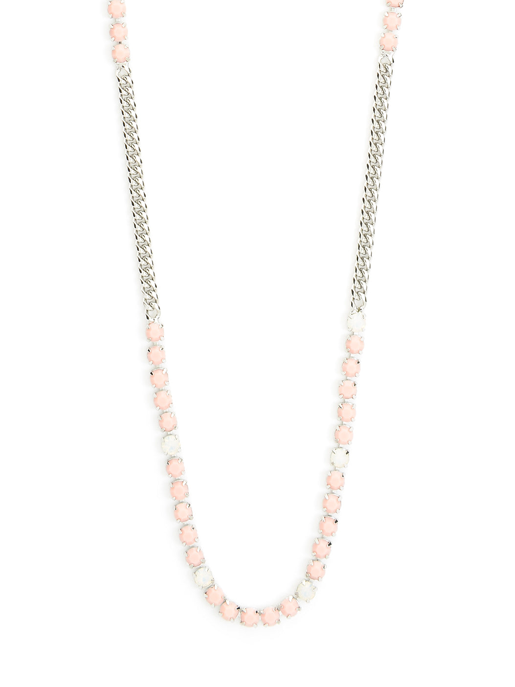 Silver and Pastel Necklace - 2 colors