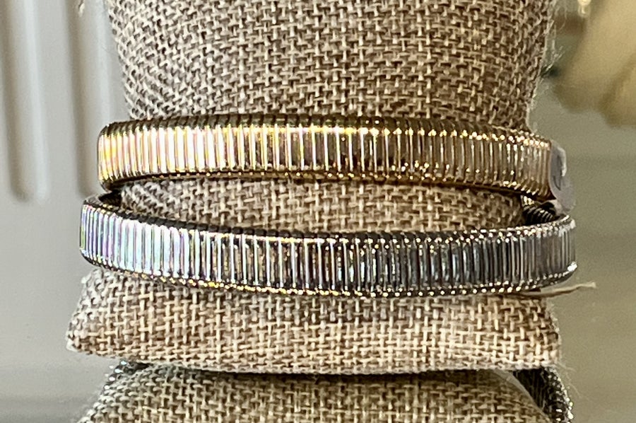 Slink Into This Bangle Bracelet - 2 Colors