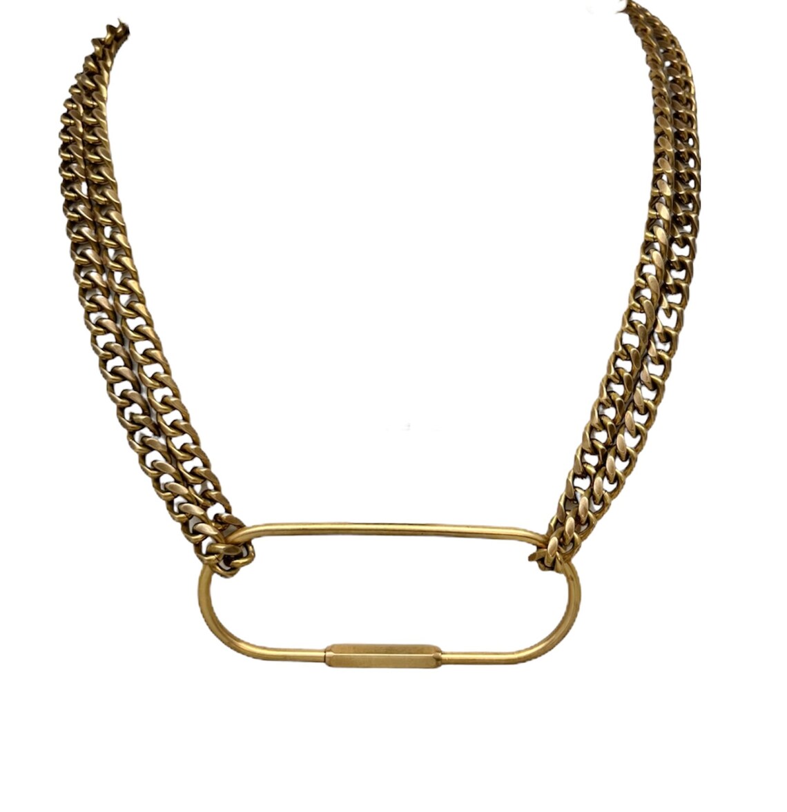Large Carabiner Necklace