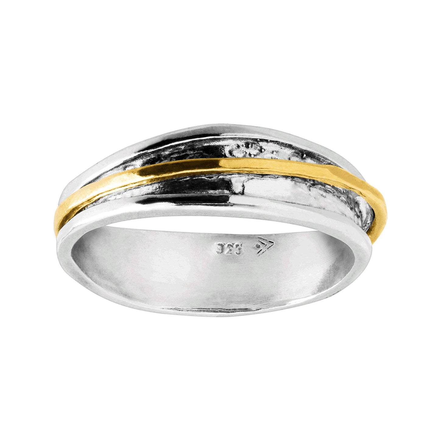 'Float On'  Spinner Ring in Sterling Silver