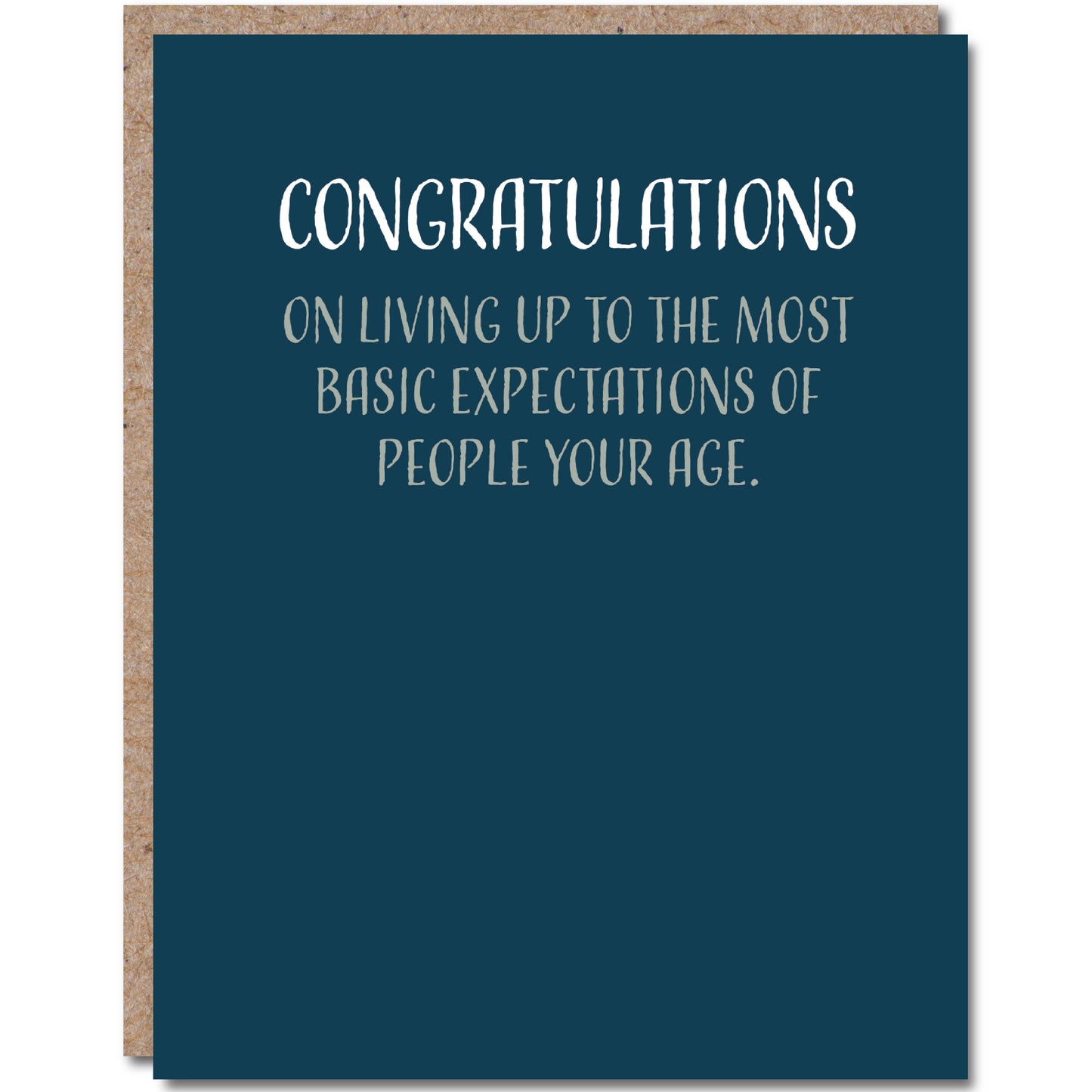 Greeting Card - Basic Expectations