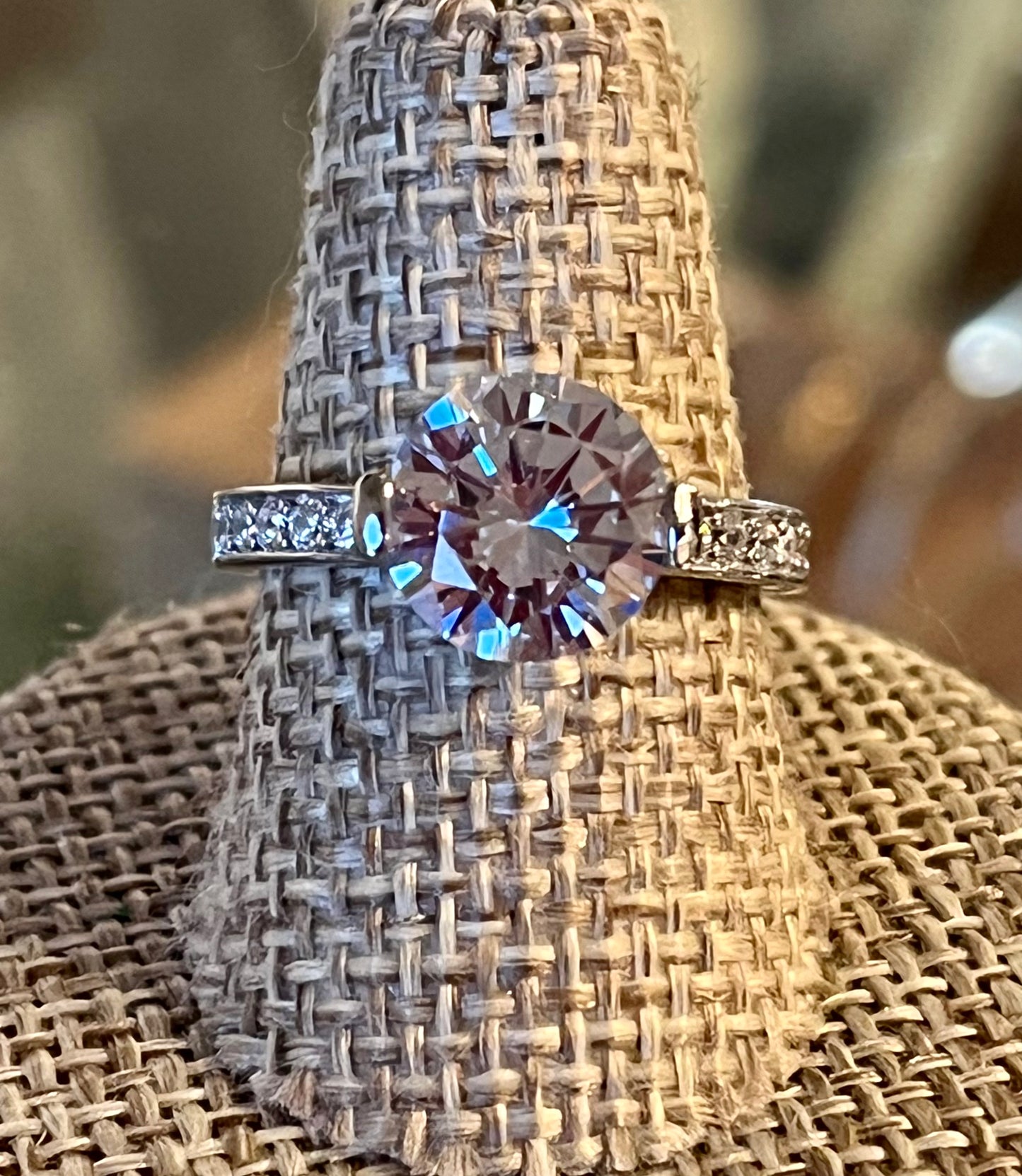 Stunning Solitaire Travel Ring